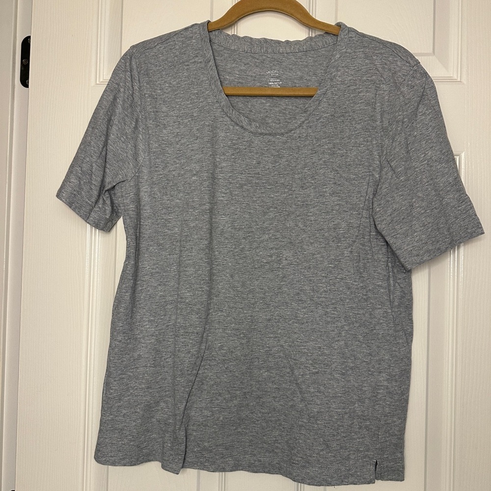 Jockey Women’s Gray T-Shirt - Size Small